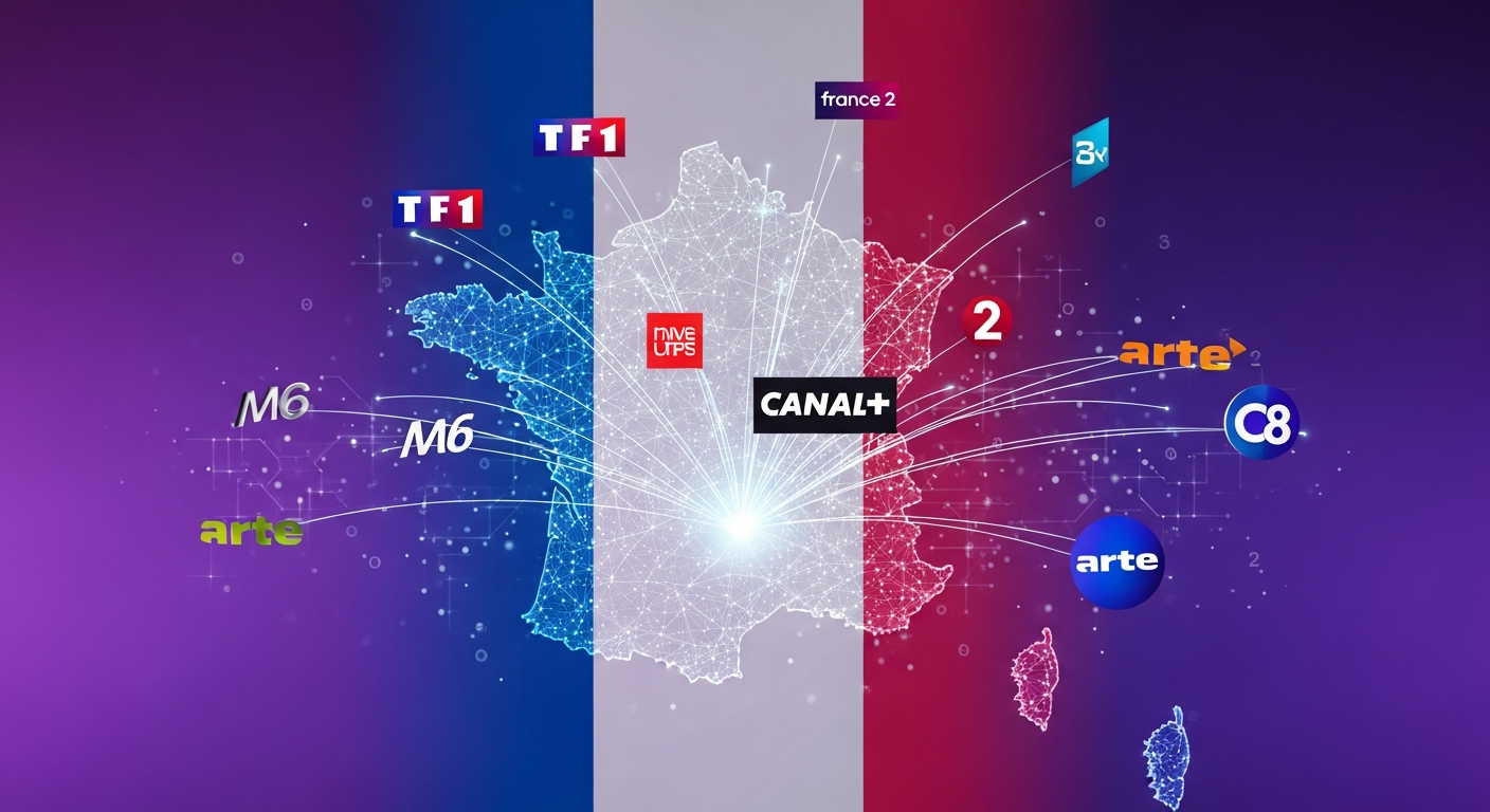 Chaînes françaises disponibles